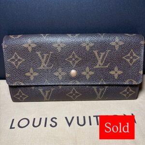 Louis Vuitton — Vintage Monogram Sarah Wallet ✨#294